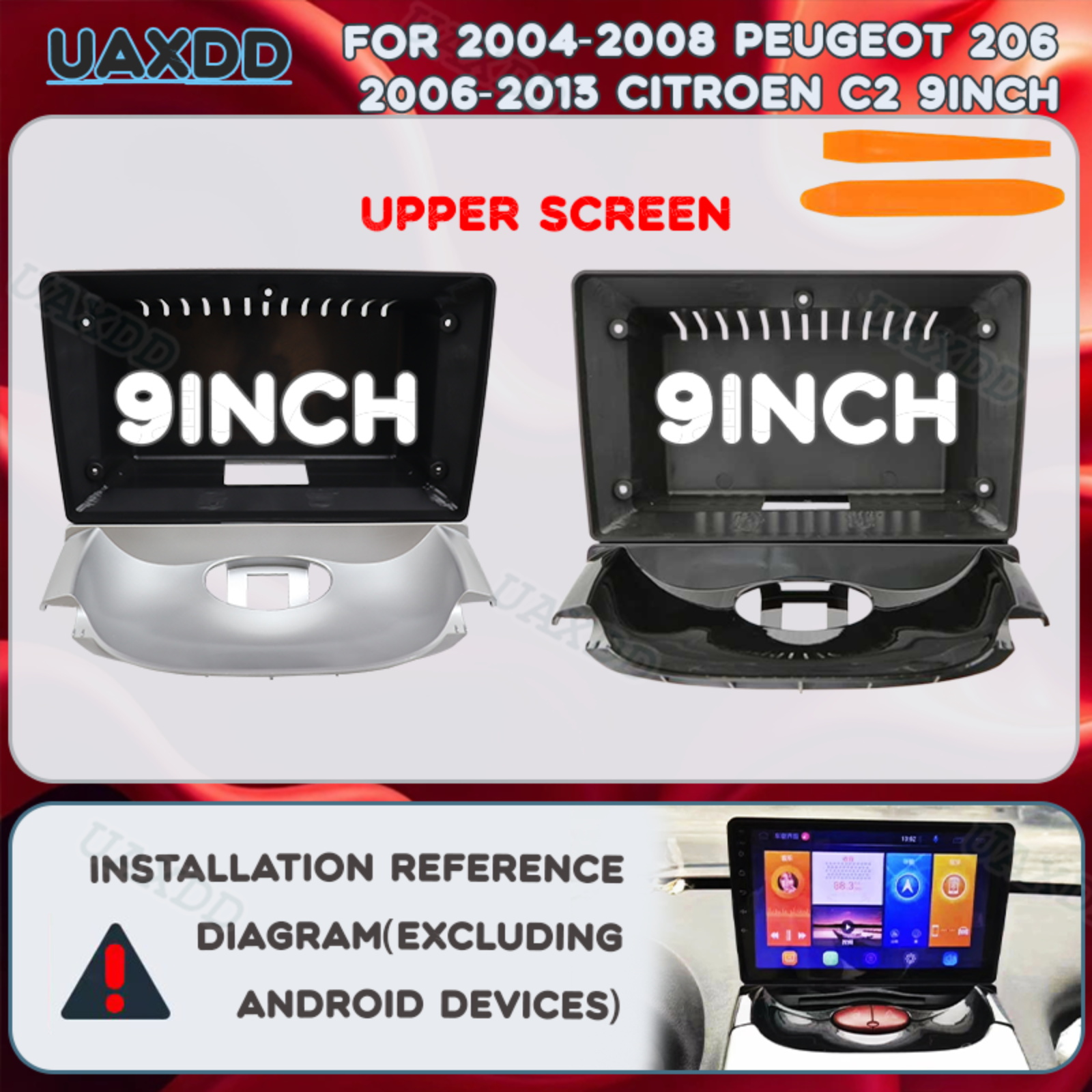 Car Accessories For Dashboard - Pour PEUGEOT 2004-2008 206 2006-2013 CITROEN