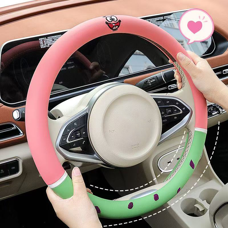 Housse de volant de dessin ani - Car Accessories Girly avis et prix