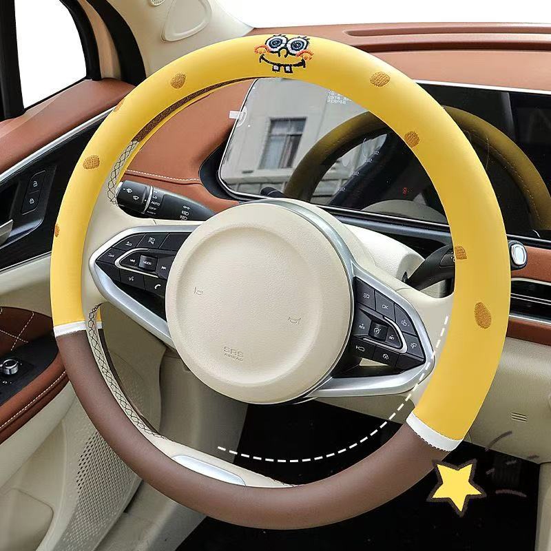 Housse de volant de dessin ani - Car Accessories Girly avis et prix