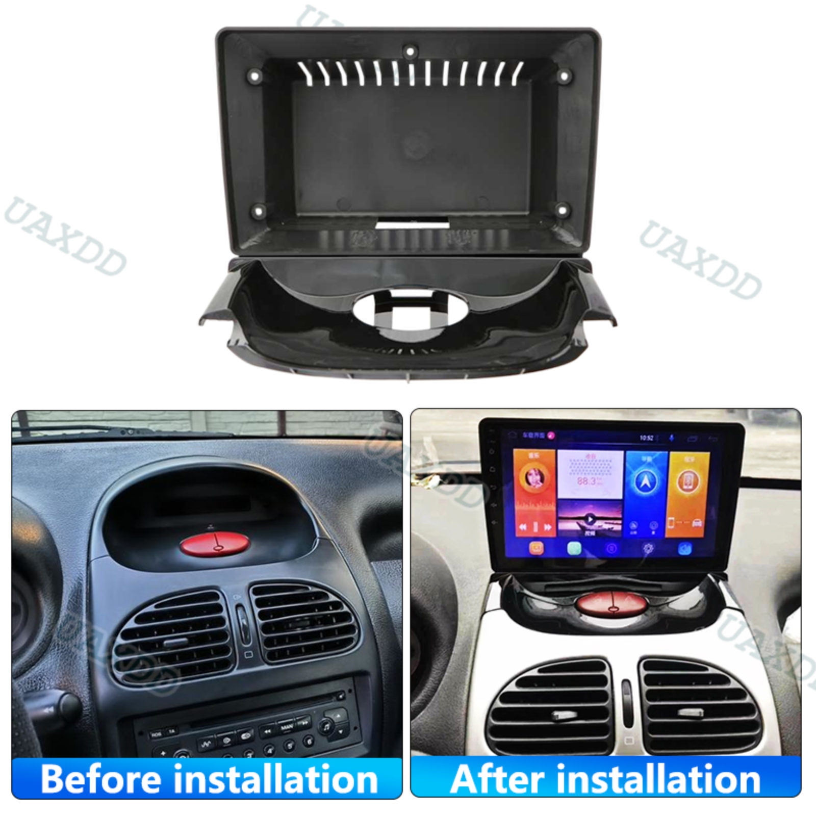 Pour PEUGEOT 2004-2008 206 200 - Car Accessories For Dashboard avis et prix